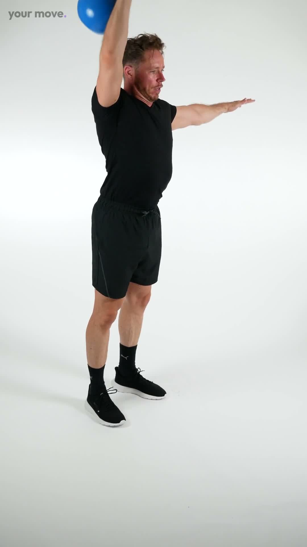 Kettlebell Push Press exercise demonstration video