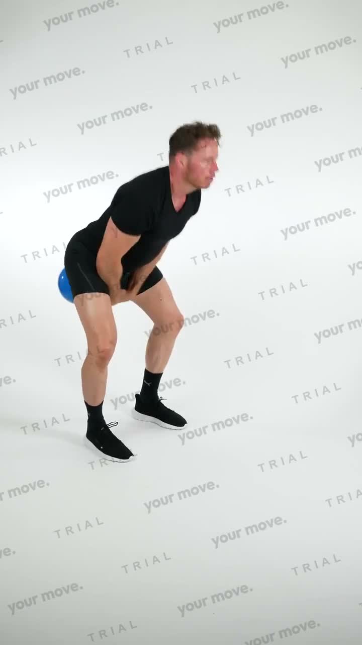 Kettlebell Swing kettlebell exercise demonstration