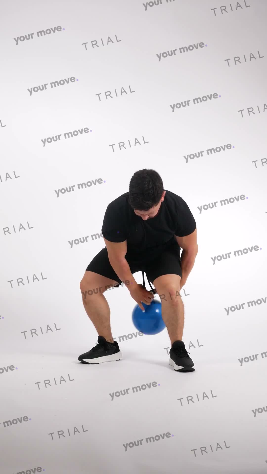Kettlebell Figure-8 kettlebell exercise demonstration