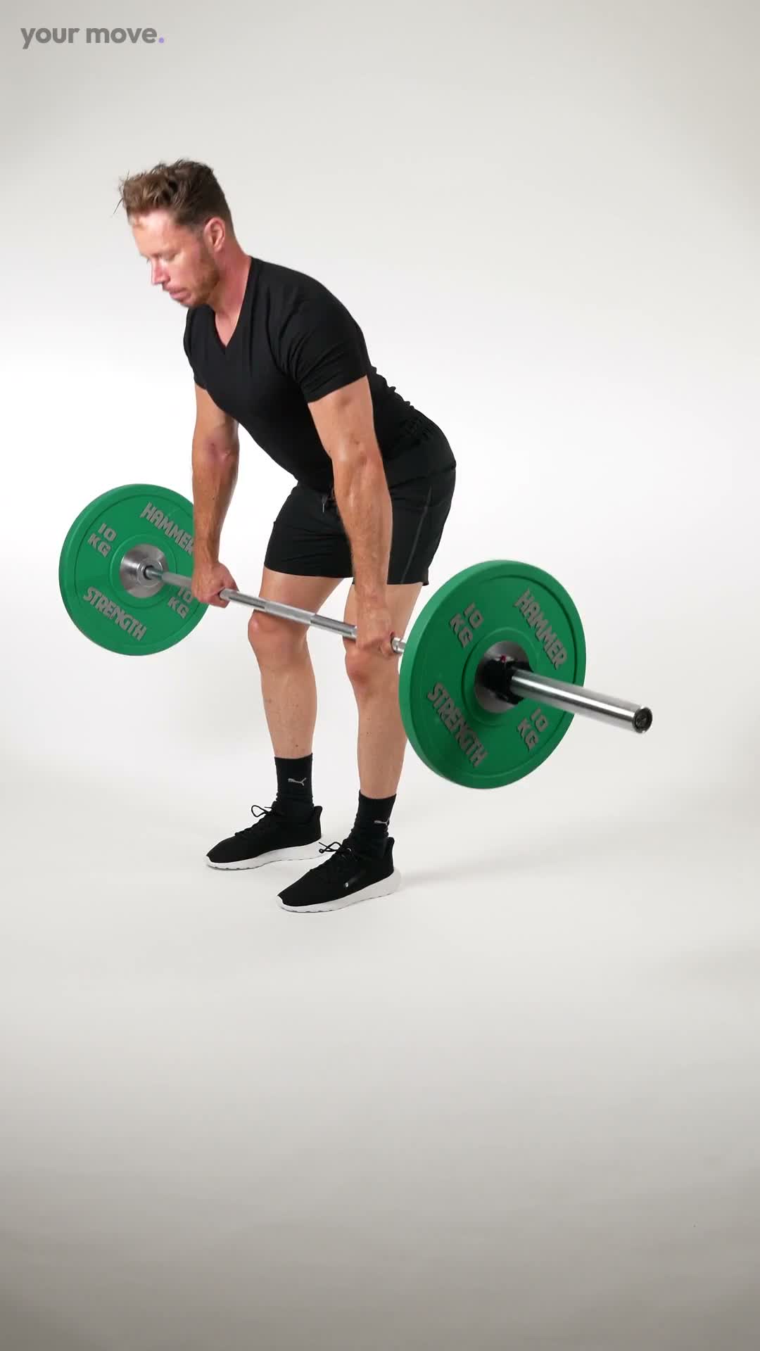 Barbell Deadlift exercise demonstration video