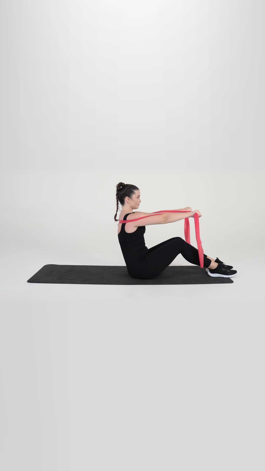 Seated Machine Chest Press exercise demonstration video