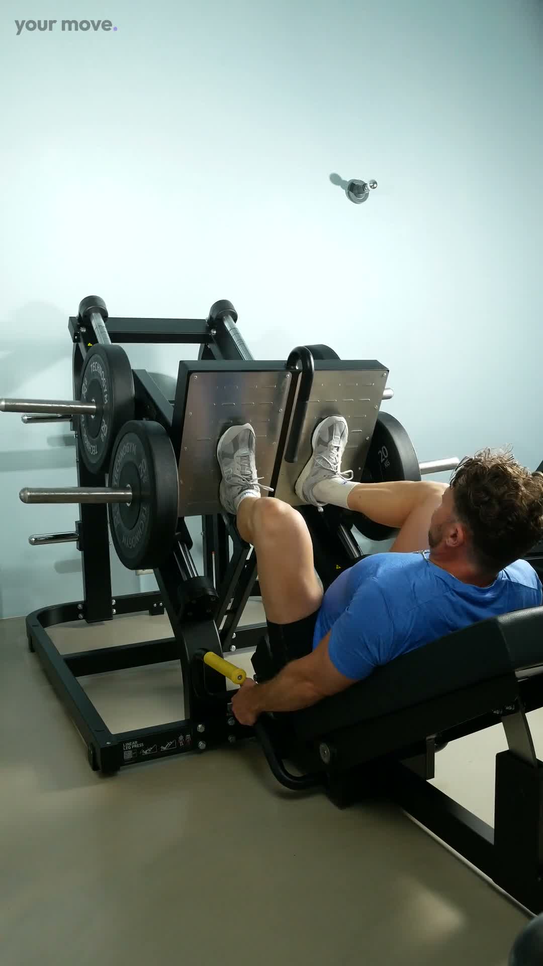 Leg Press exercise demonstration video