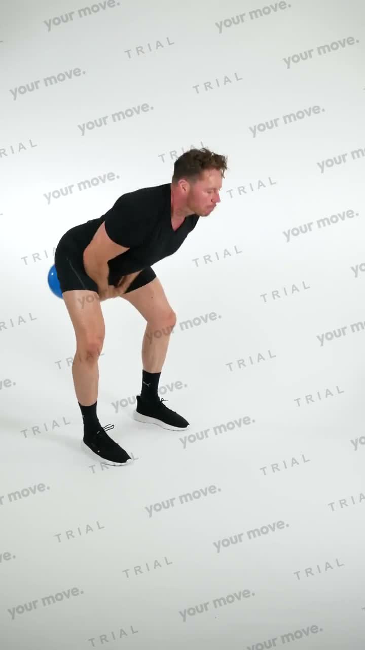 American Kettlebell Swing kettlebell exercise demonstration
