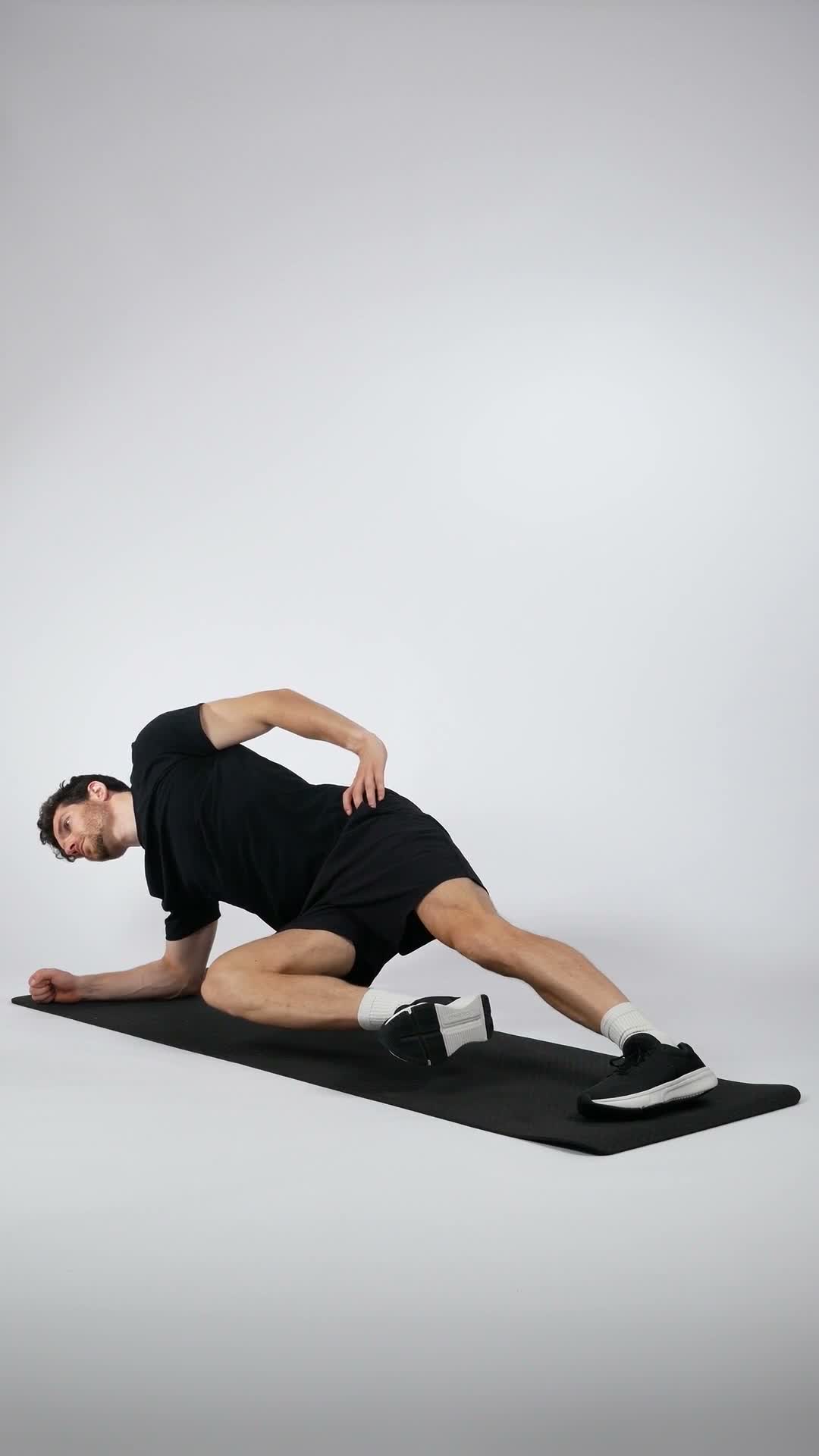 Adductor Side Plank exercise demonstration