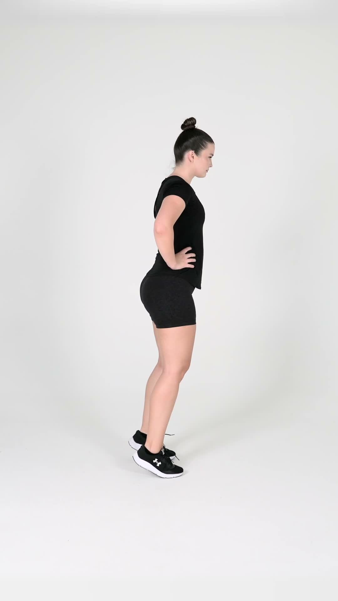 Calf Raise Intervals exercise stock photo, calves